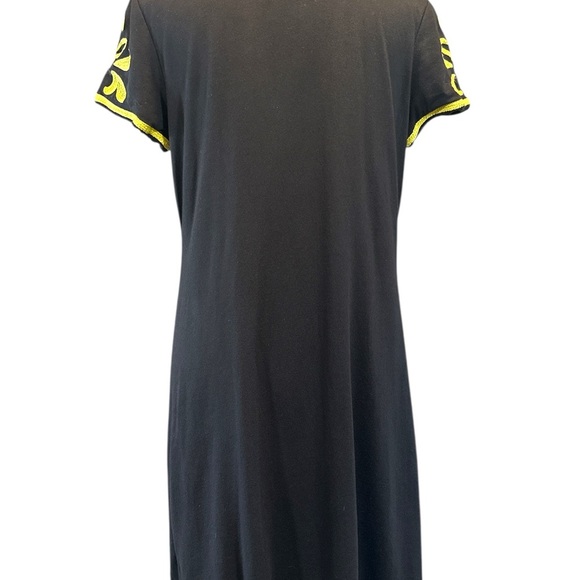 INC International Concepts Black and Yellow Sheath Mini Dress - Picture 5 of 8